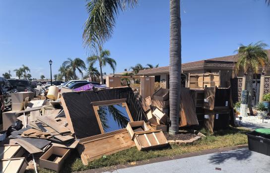 Rotary members assist with Hurricane Helene relief efforts