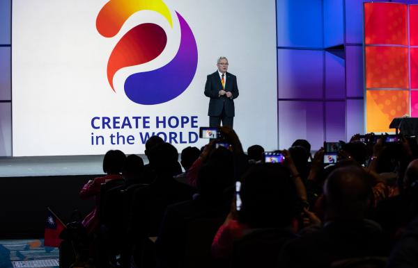 R Gordon R McInally Wants Rotary Members To Create Hope In The World   IA 2023 Hero 